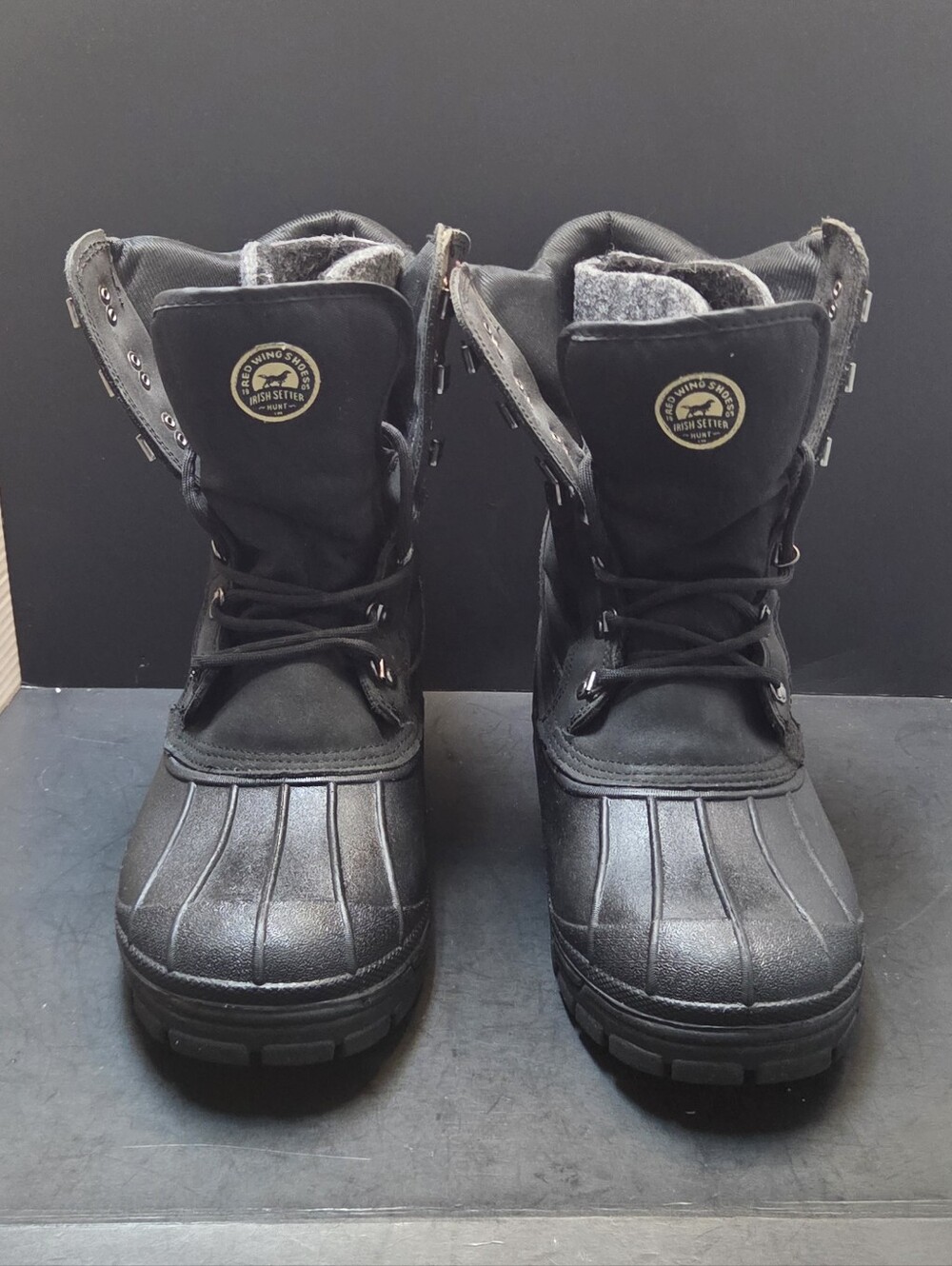 Red Wing Irish Setter 2861 Snowhound Winter Hunt Boots Men's 11 Black 0234